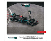 Thumbnail for Tarmac Works 1:64 Mercedes-AMG F1 W11 EQ Performance Austrian Grand Prix 2020 Winner Valtteri Bottas
