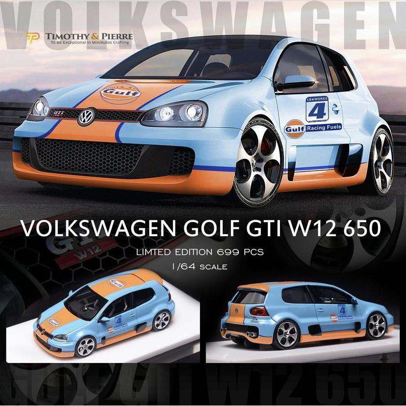 Timothy & Pierre Volkswagen Gulf GTI W12 650 Gulf
