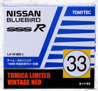 Thumbnail for Tomica Limited Vintage TLV-N185b Bluebird SSS-R Japanese Rally Championship