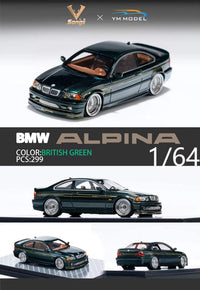 Thumbnail for YM Model 1:64 BMW Alpina British Green