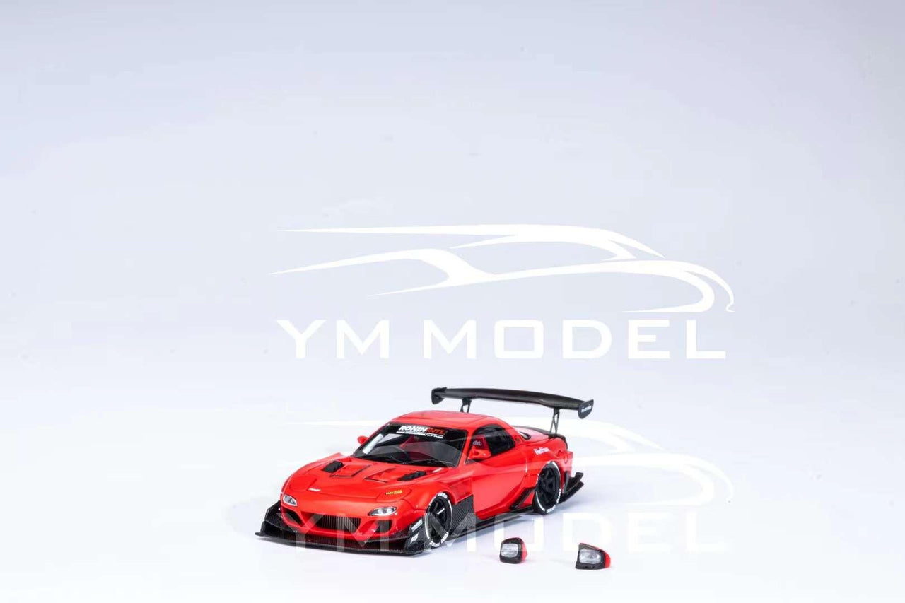 YM Model 1:64 Mazda RX-7 Ricky Pen Red